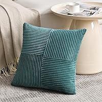 Vista 23 de Fancy Homi - Paquete de 2 fundas de almohada decorativas gris azul pequeño de 14 x 14 pulgadas para sofá, cama, sofá, rústico, estilo granja