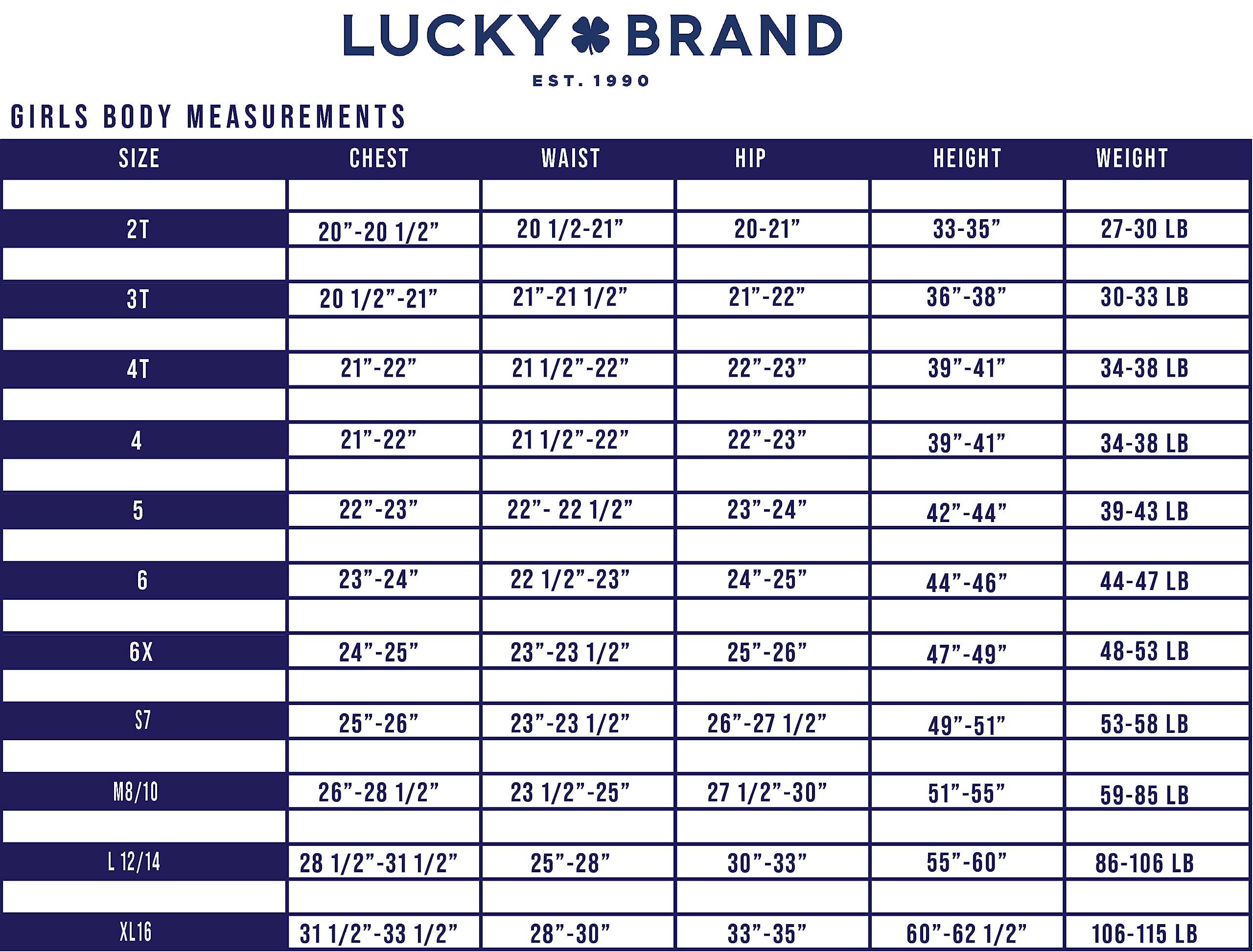 Lucky Brand Pullover Fleece Crew Neck Sweatshirt, Soft & Comfortable Sudadera para Niñas