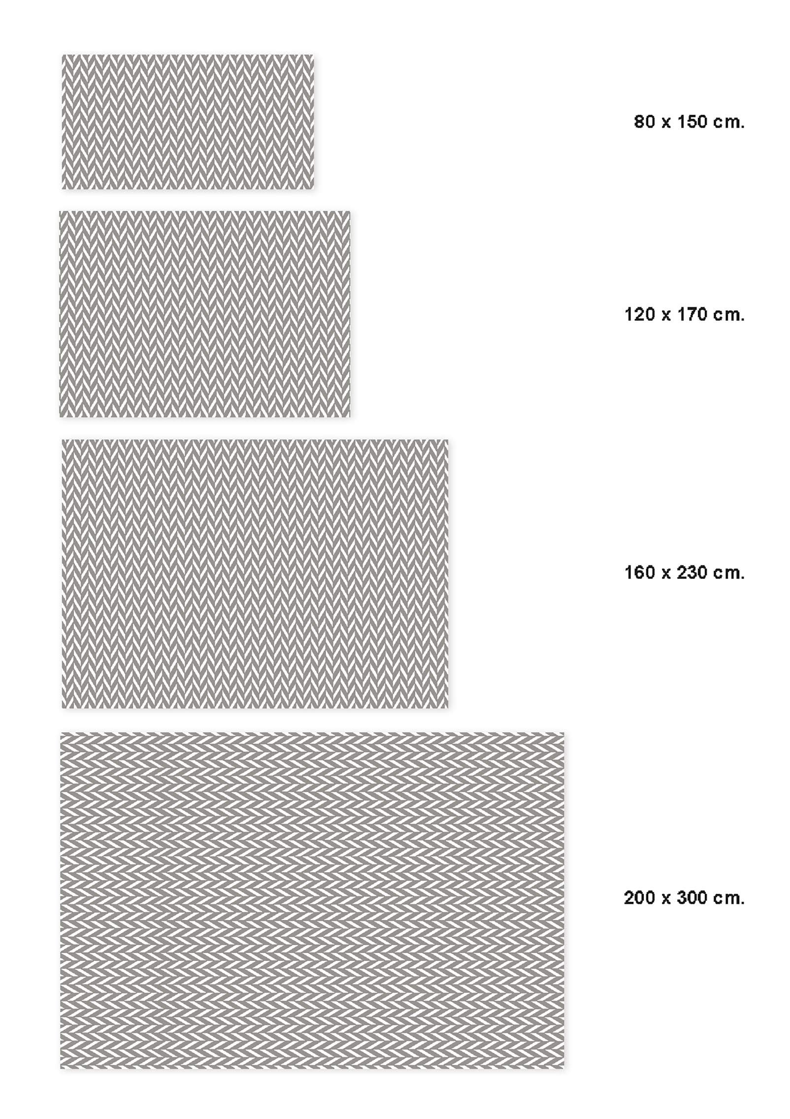 Panorama Tapis Vinyle du Sol Cuisine Salle de Bain - Différentes Tailles - (Épis de Blé Gris 100x140 cm)