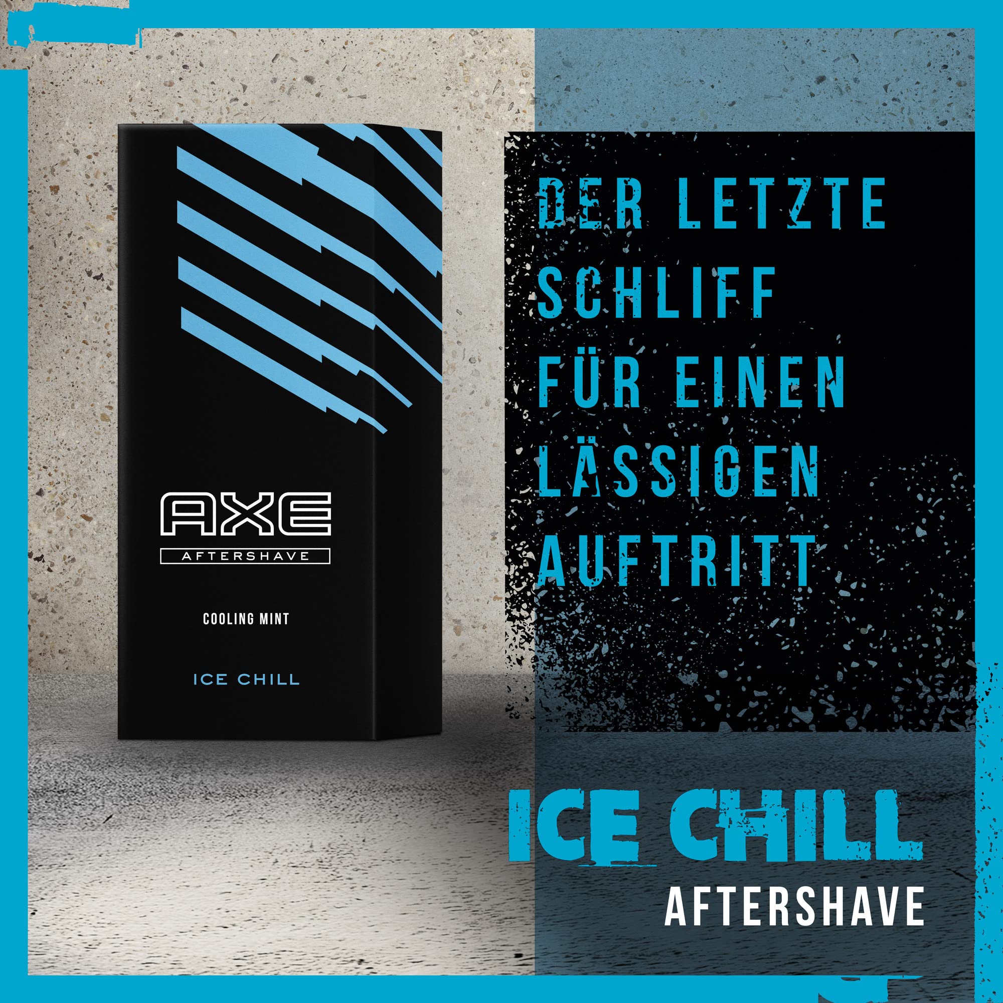 Axe Aftershave Ice Chill dla mężczyzn o zimnym zapachu 100 ml 1 sztuka