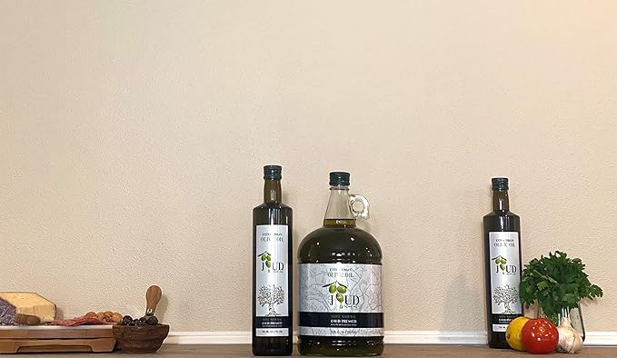 Joud Aceite de Oliva Extra Virgen 2.85L Botella miniatura 3