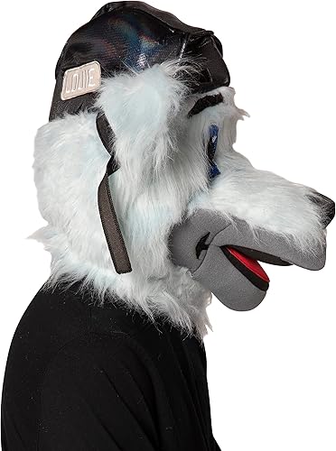 Miniatura 3 de Rasta Imposta NHL Hockey Louie St. Louis Blues Mascot Head - Disfraz deportivo, talla única para adulto