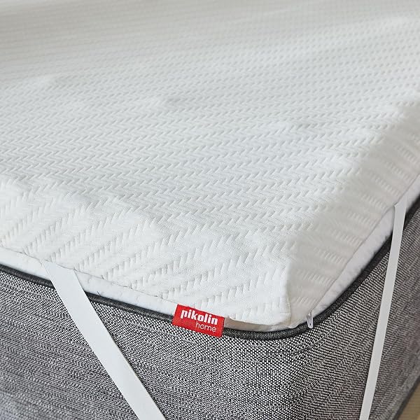 Pikolin Home - Topper Viscoelástico de Hotel - Multizonas - Sobrecolchón Colchoncillo de Grosor 7 cm, para Cama de 150, Desenfundable y Transpirable, Cubre Colchón Viscoelástico, 150 x 190 cm - 5