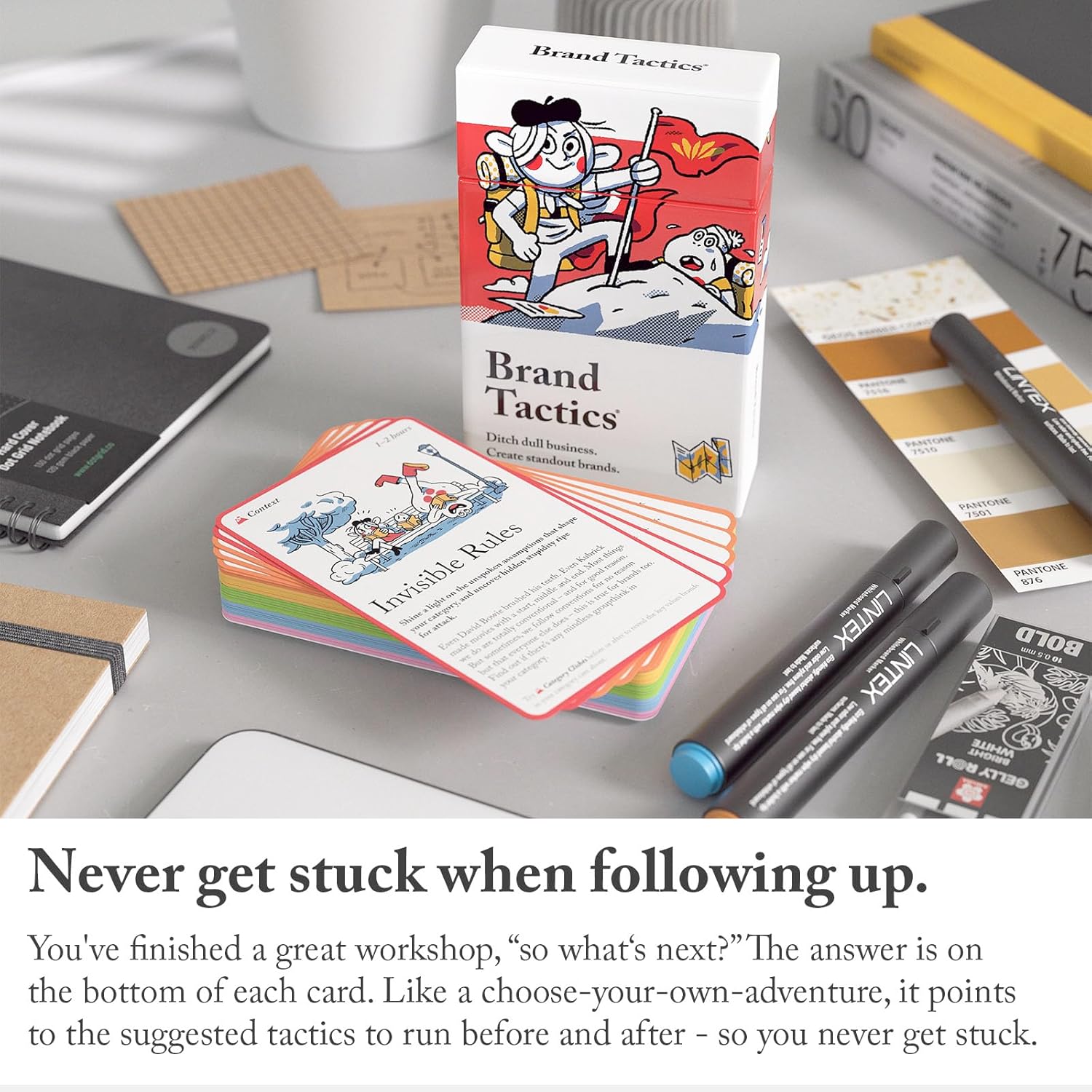 Pip Decks Brand Tactics Official 54-Card Deck for Building Brands Customers Love and Trust