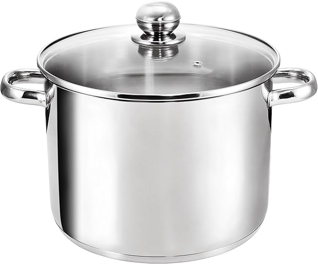 Kopf Grandis Large Cooking Pot, Stainless Steel, 9 L, D x H: 24 x 20 cm