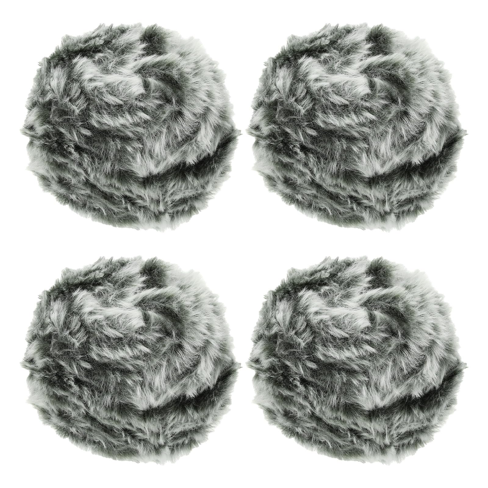 Fil pelucheux fausse fourrure premium PATIKIL pour châles de luxe