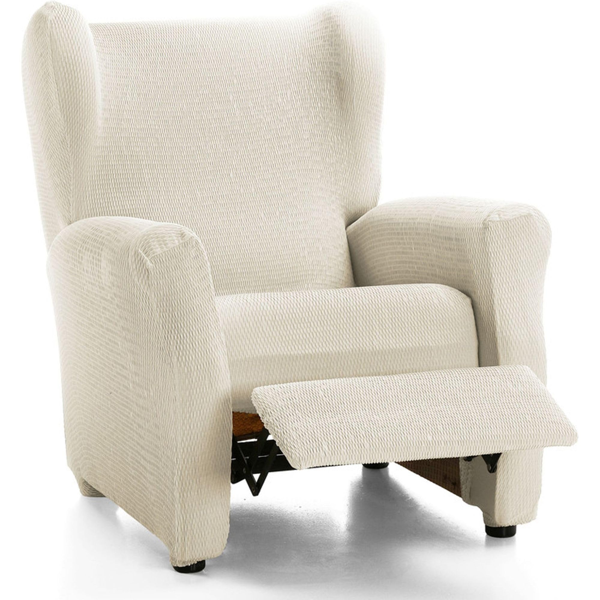 ECOMMERC3 | Funda para Sillón Relax Elástica y Extrasuave Color Marfil - Funda para Sillón Relax Ajustable 100% Made in Spain