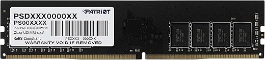 Patriot Memory Signature Line Series DDR4 8GB (1 x 8GB) 3200MHz Single PSD48G320081