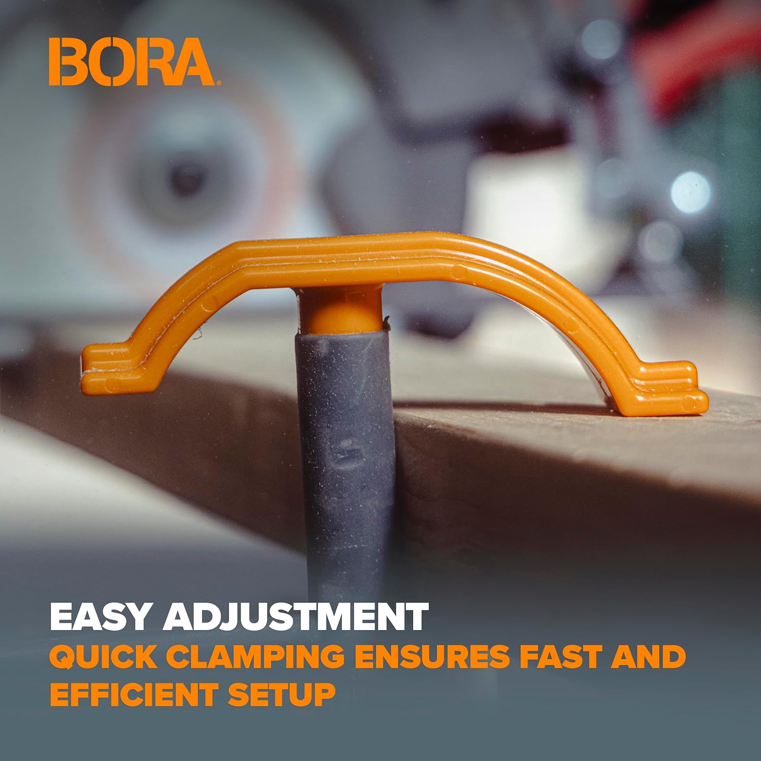 BORA Centipede CA0304 4-Piece Quick Clamps Set, Clamp Accessory for BORA Centipede Work Stands