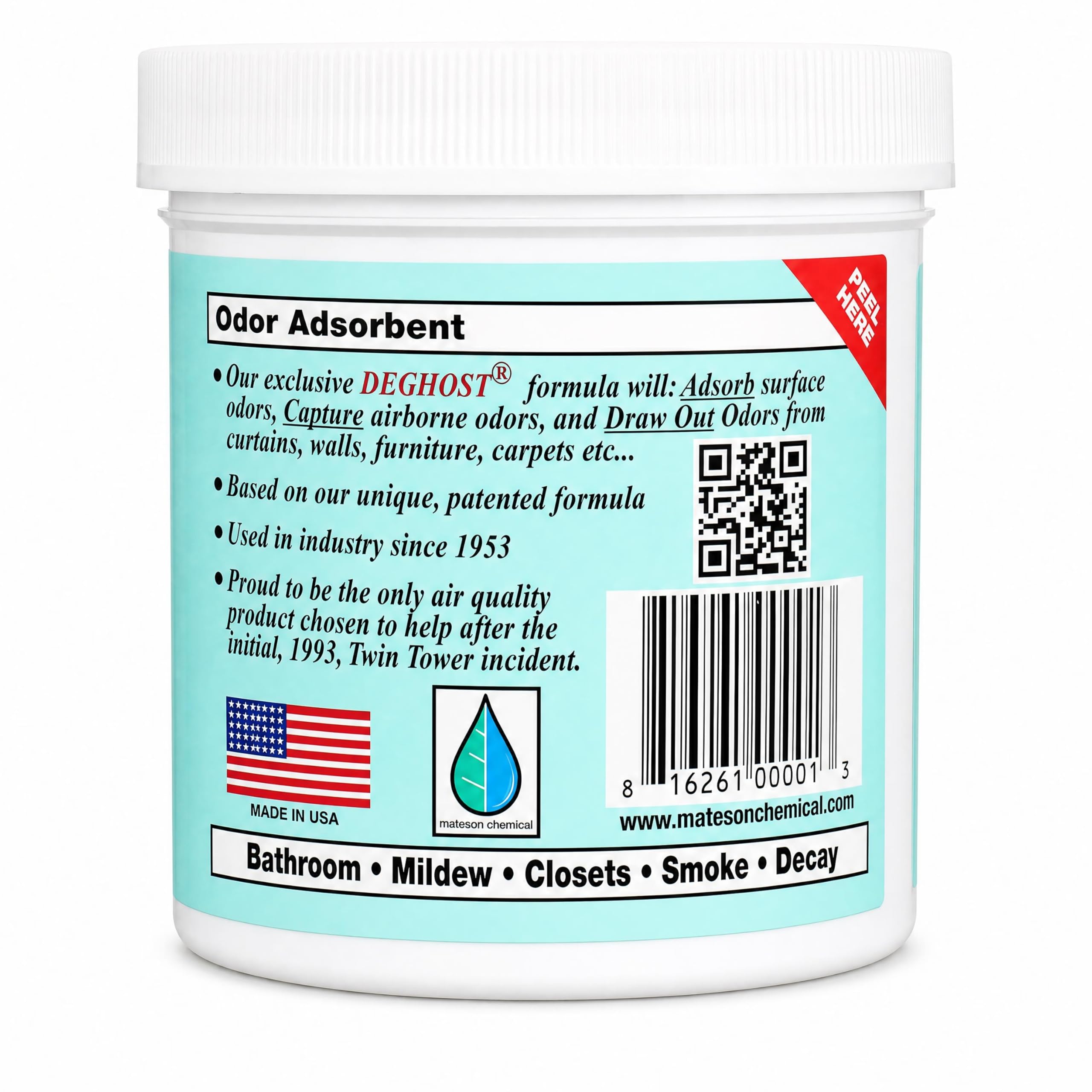 El neutralante absorbente de olor de esponja de aire malo, 14 oz (el embalaje puede variar)