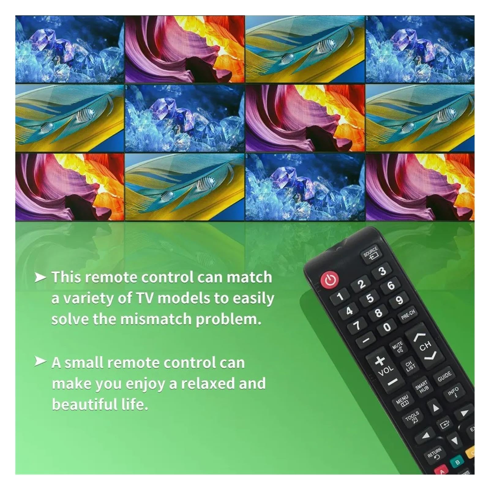 Télécommande Smart TV 1/3/5 pièces