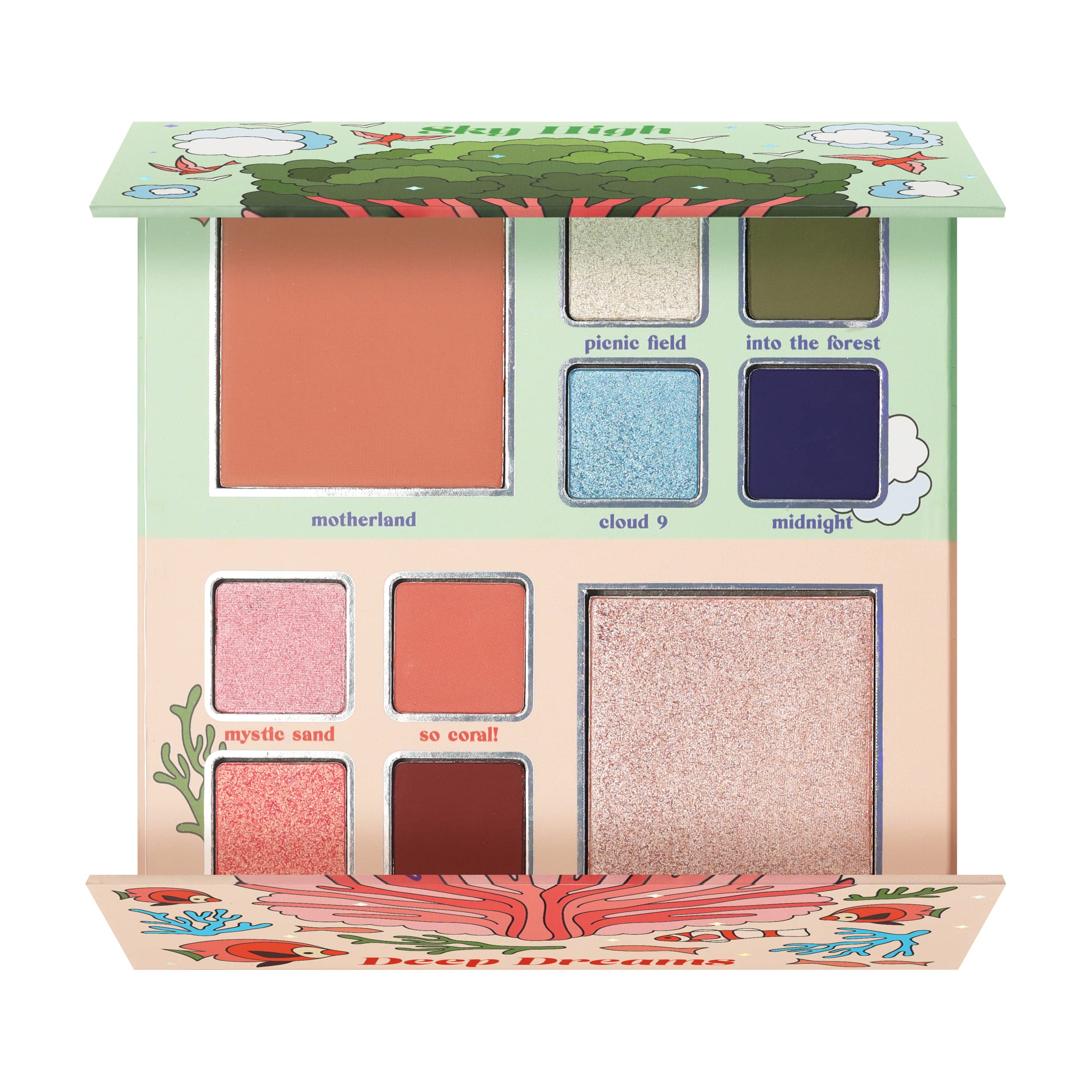 EDS10R- DUO COLLECTIOM - SKY HIGH DEEP DREAMS SHADOW PALETTE