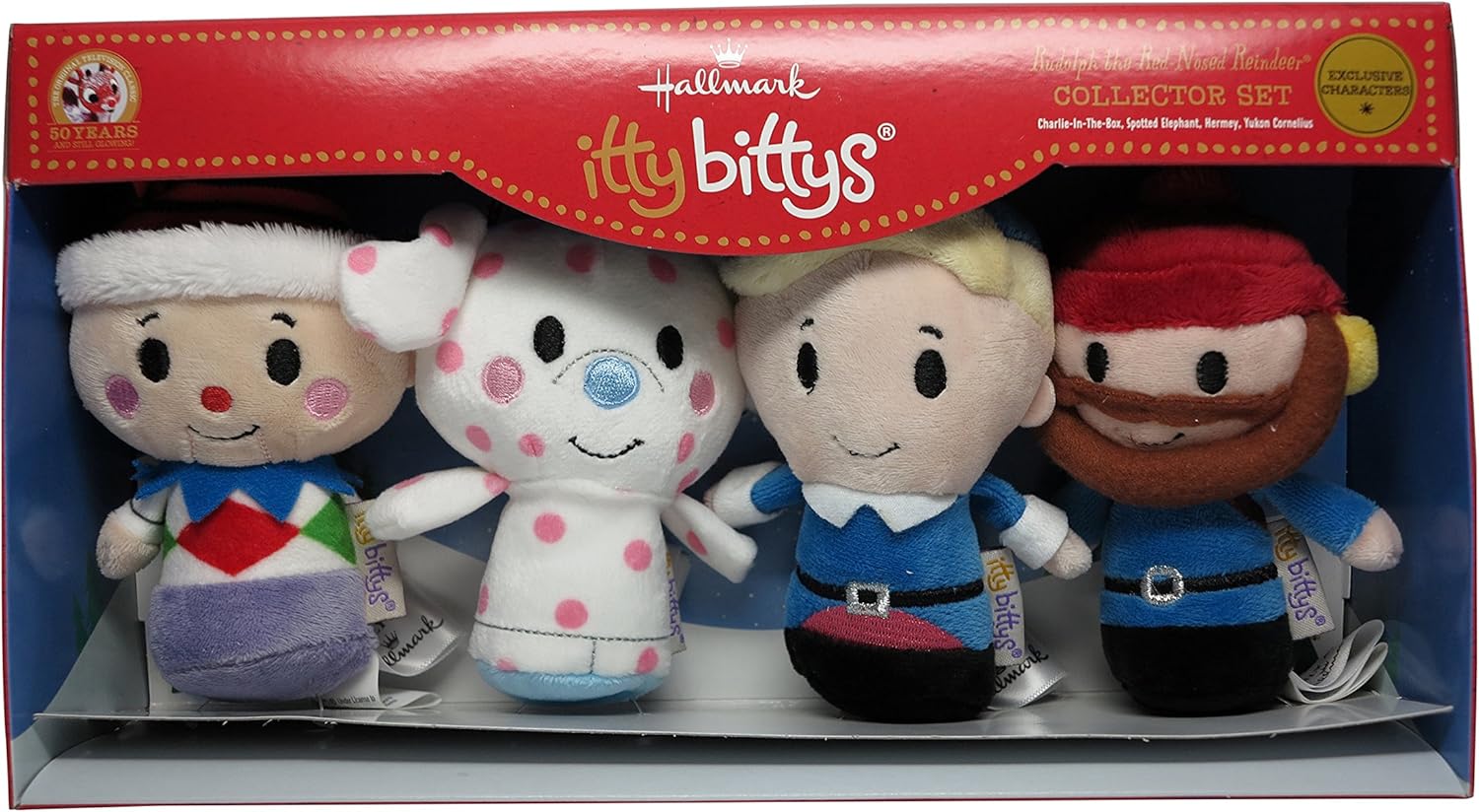 Amazon.co.jp Hallmark Itty Bitty Rudolph トナカイ コレクターセット おもちゃ