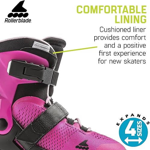 Miniatura 3 de Rollerblade Microblade Kids - Patines en línea ajustables para fitness