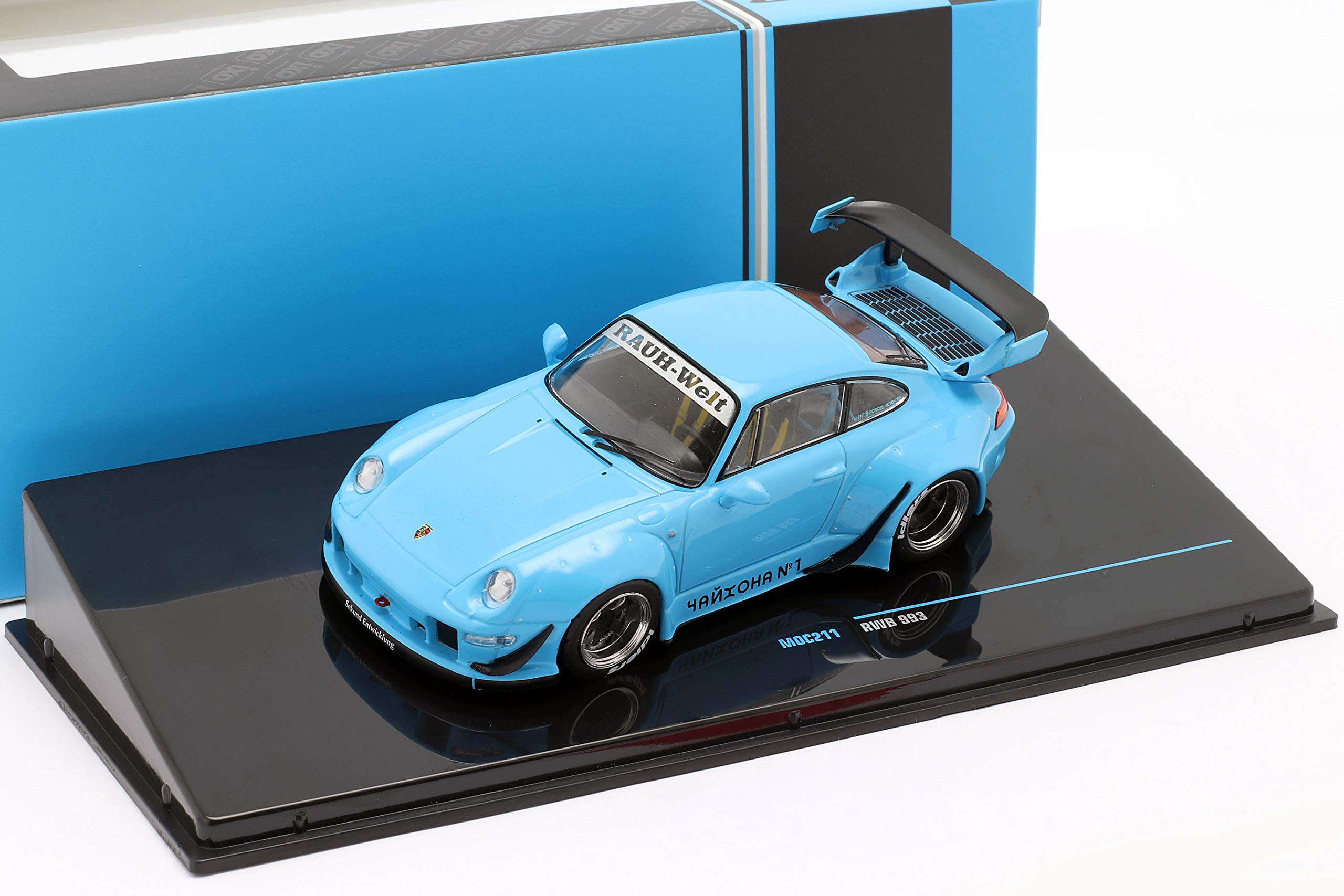 Ixo MOC211 - Coche en Miniatura de colección, Color Azul