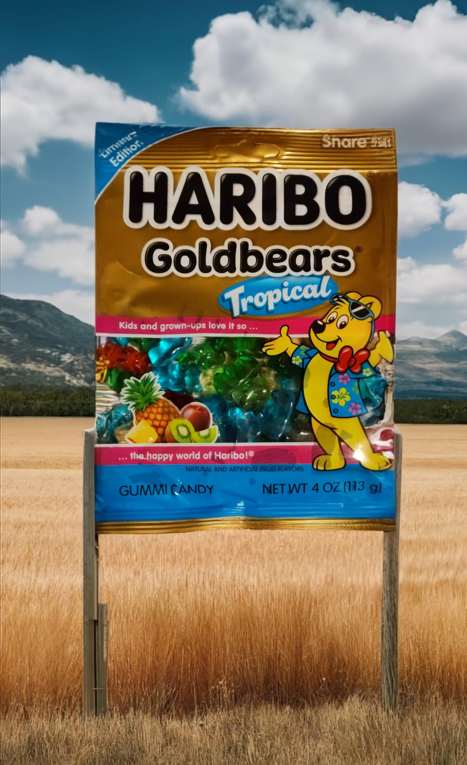Amazon.com : New Limited Edition Haribo Goldbears Gummi Bears