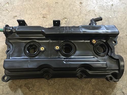 Nissan Conjunto de tapa de válvula, color negro (13264-EA200)