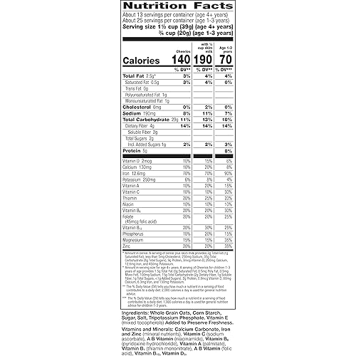 Miniatura 2 de Original Cheerios Heart Healthy Cereal cereales sin gluten con avena integral tamaño familiar 18 onzas