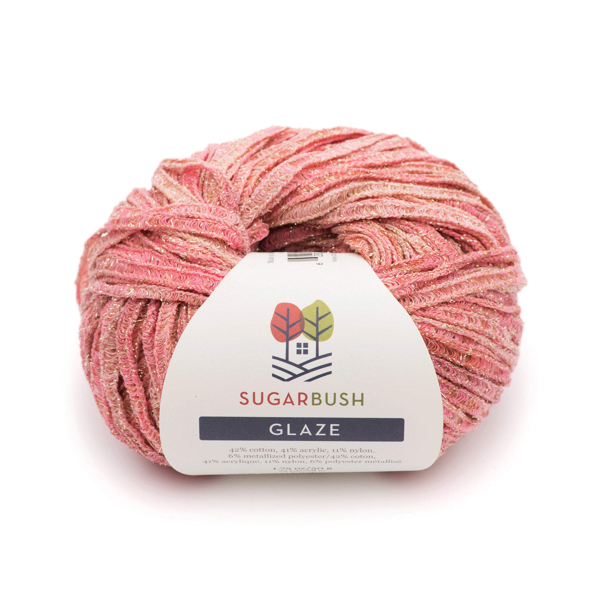 Sugar Bush Yarn Glaze Bulky Weight, Candy Floss
