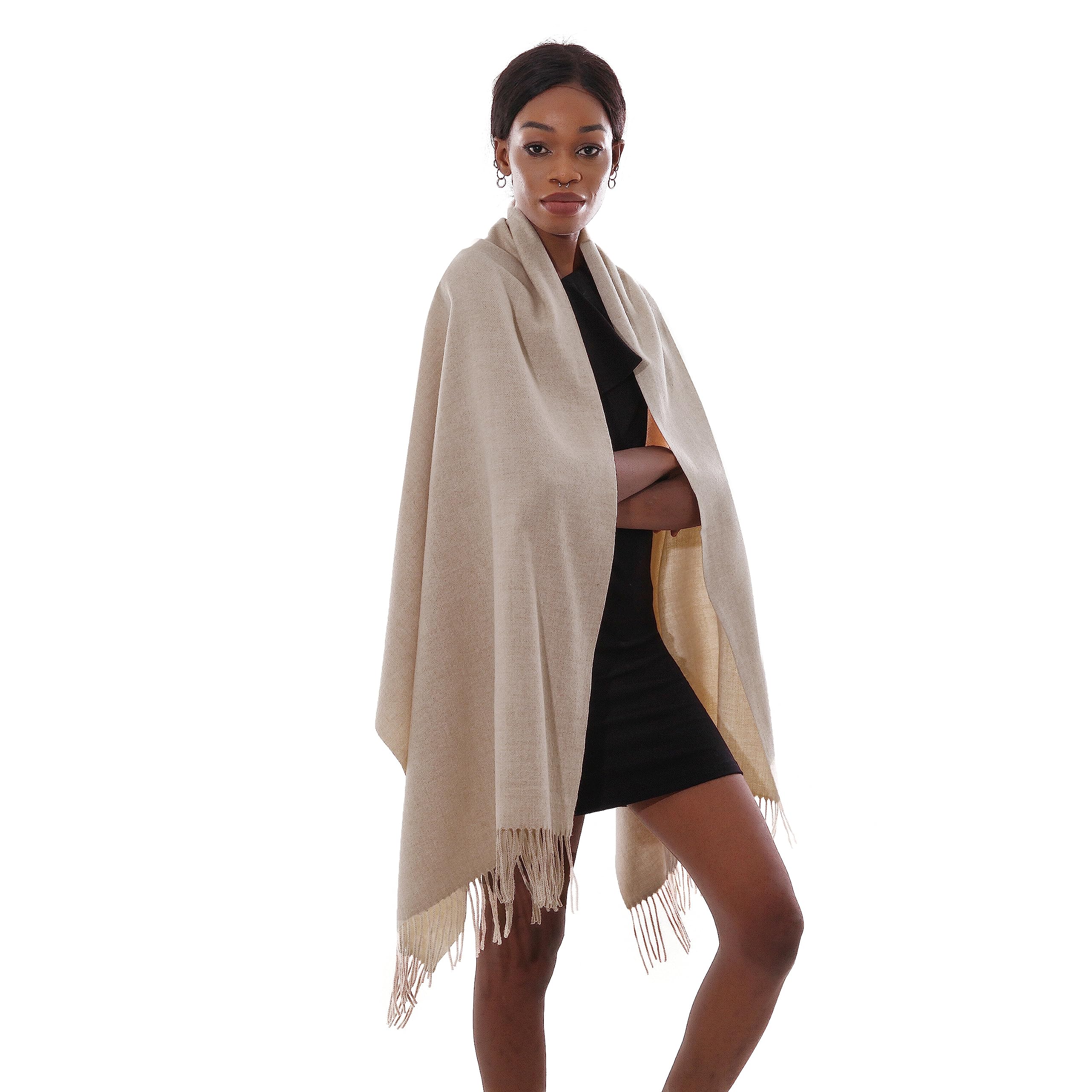 Pañuelos Chal Bufanda Mujer Pashmina Estolas Bodas Invierno Chale Fiesta Sólido Fulares Foulard Larga Cálida