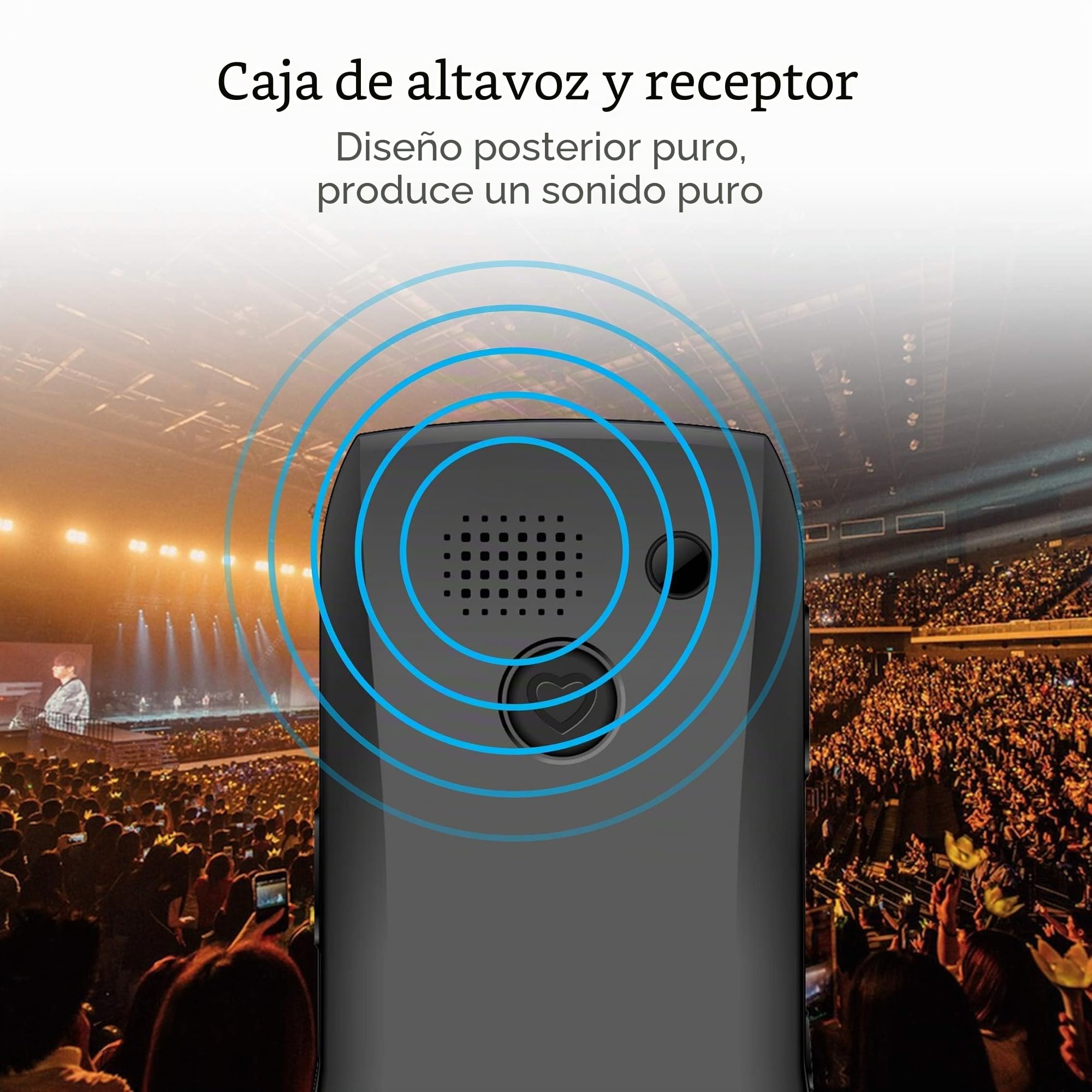 artfone C1+ gsm Teléfono Móvil para Personas Mayores丨Senior Móviles de Teclas Grandes丨Base Cargadora丨Doble SIM丨FM Radio丨Llamada Rápida丨Botón SOS丨Volumen Alto丨Batería de 1800 mAh丨USB-C - Negro