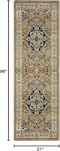 Miniatura 95 de Superior Alfombra de interior, respaldo de yute, alfombras para comedor, cocina, suelos de dormitorio, decoración tradicional del suelo, alfombra