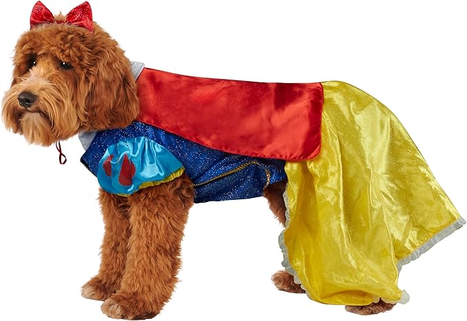 Disfraz de Blancanieves para Perros o Gatos Rubies, Talla M miniatura 5