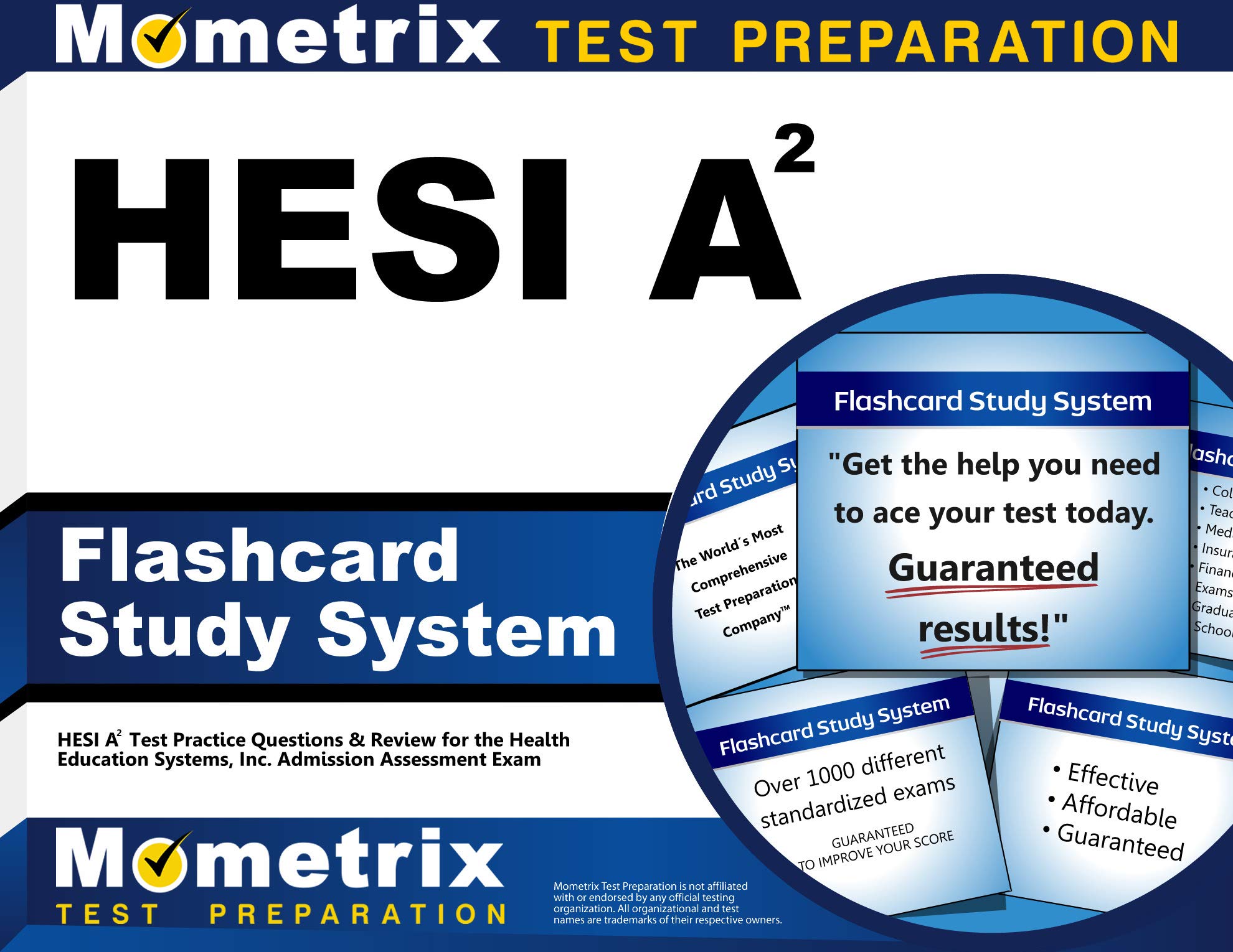 HESI A2 Flashcard Study System: HESI A2 Test Practice Questions & Review for the Health Education Sy