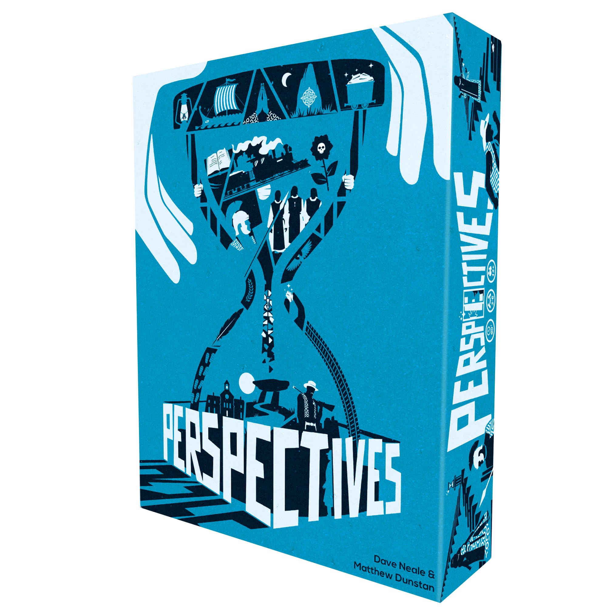 Asmodee, Perspectives Blue: Gioco da Tavolo, 2-6 Giocatori, 12+ Anni, Edizione in Italiano