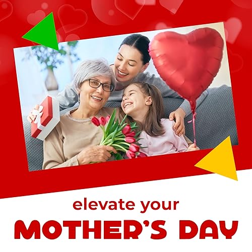 Miniatura 4 de Paquete variado de dulces de chocolate para el Día de la Madre  Hershey's NUGGETS, ROLO, corazones extra cremosos, REESEScups (bolsa de 2 libras