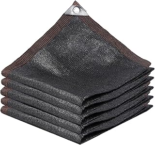 2 x 4 m Shade Net Cover,Sunblock Shade Cloth Shade Net 80-85% UV Resistant Netting,Mesh Breathable Shade Cloth for Greenhouse Pergola Garden Outdoor Cars Camping(black)