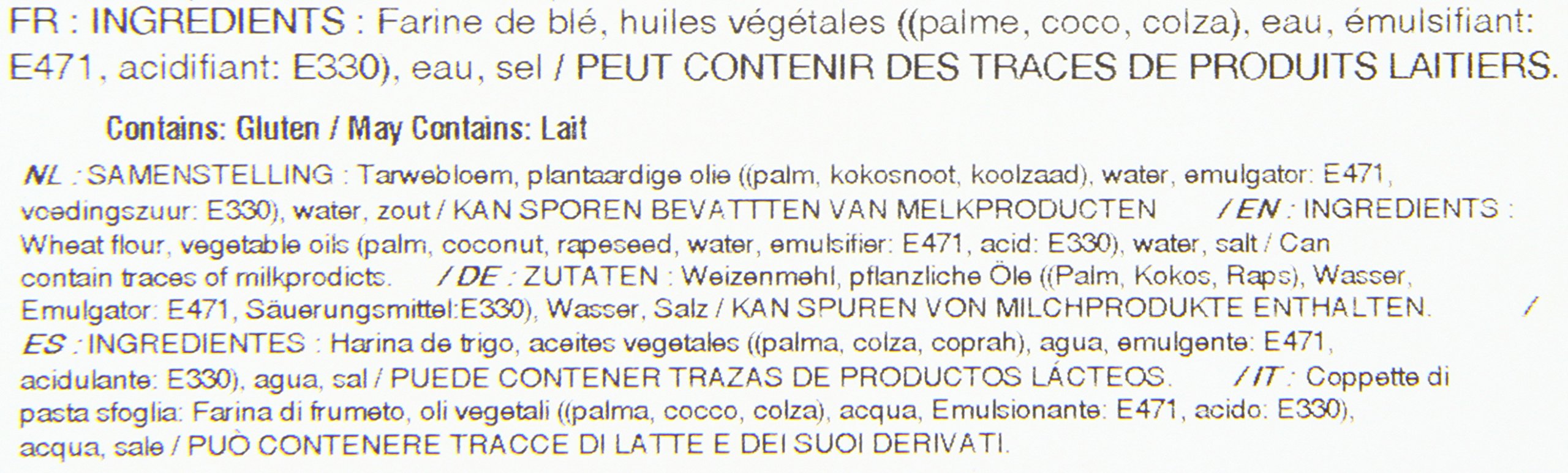 Quiche Feuilletee Pie Case 11 cm Deep 42 Portions