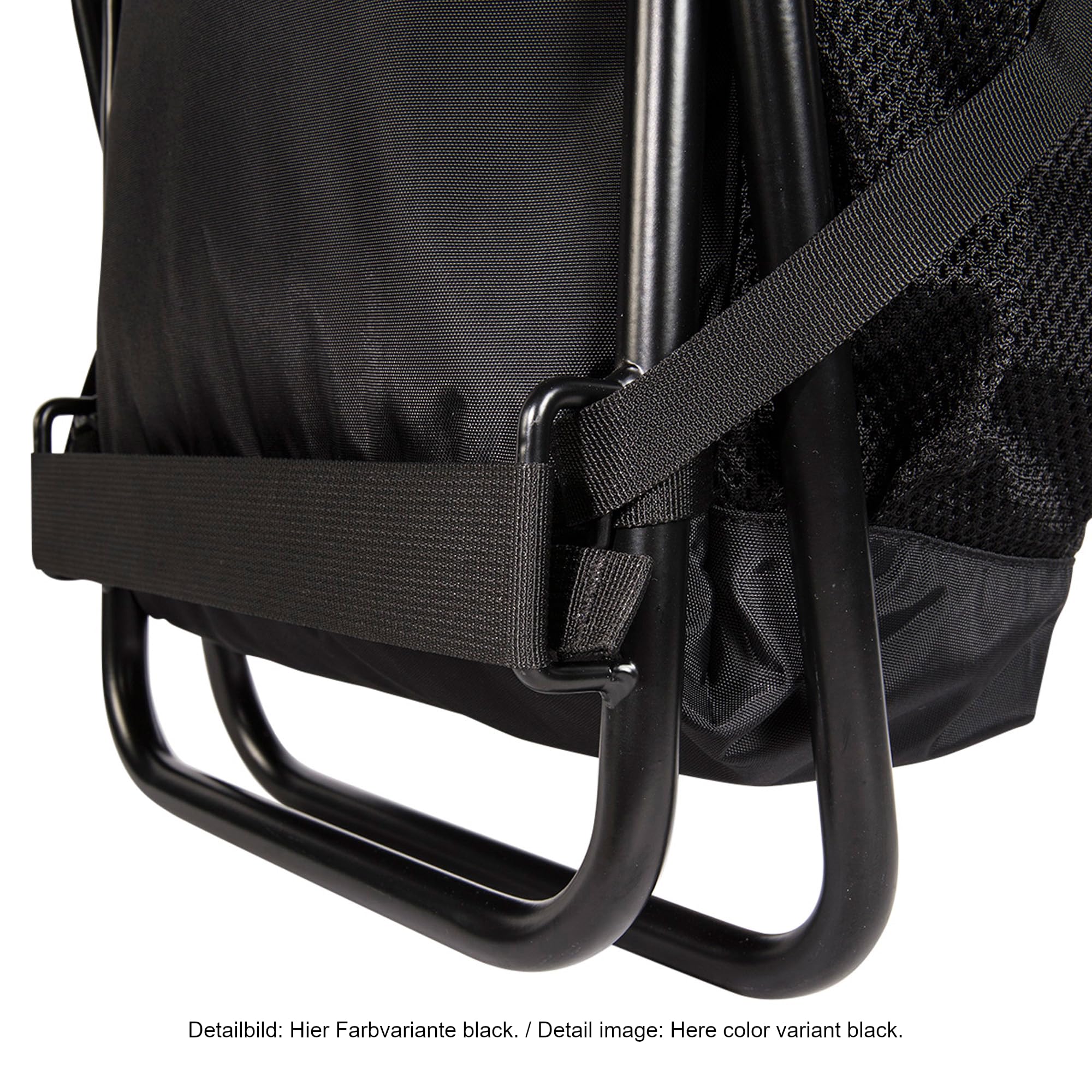 Tatonka Fischerstuhl 20L - Rucksack mit Hocker und 20 Liter Volumen - Mit stabilem Aluminiumrahmen - Belastbar bis 100 Kg
