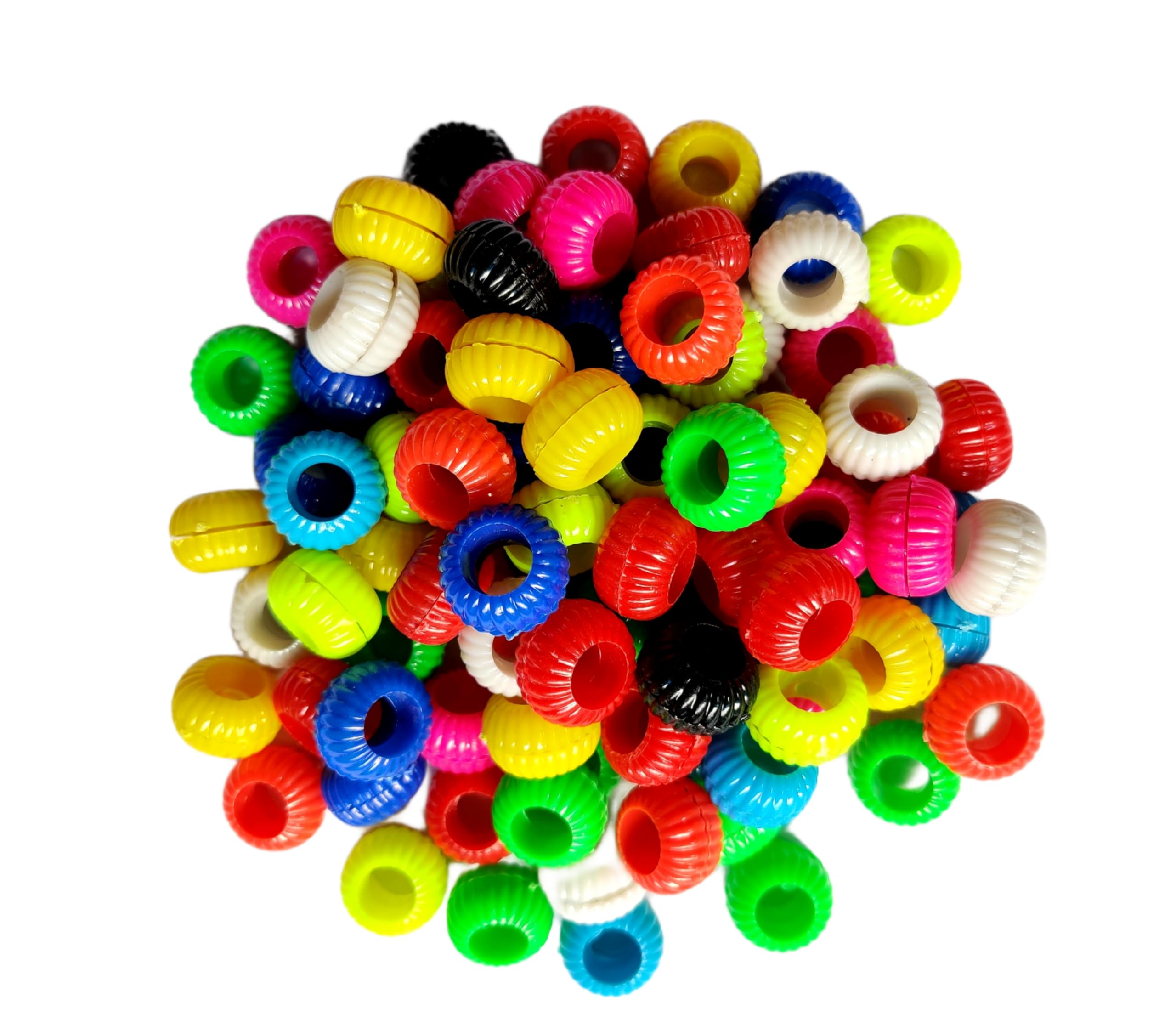 Foot Ring| Pigeon Sound Plastic Foot Ring| Bird Shoulder Guard | Single Plastic Multicolours | 40 Pcs-image-12