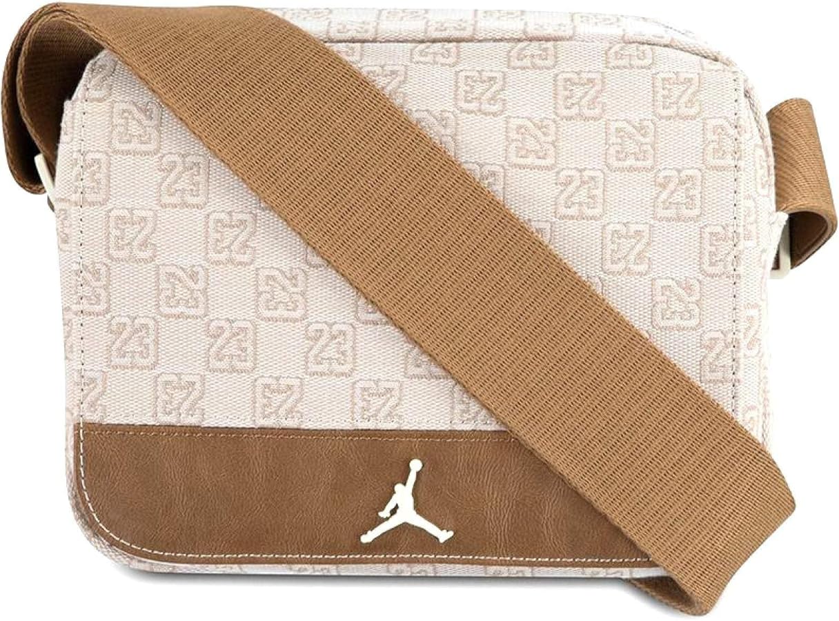 jordan Monogram Mini Messenger Bag - Beige, beige : Jordan