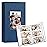 Vienrose Photo Album 4x6 holds 600 Photos 2 Pack, Baby Photo Album Linen Cover Memory Book for Gifts Wedding Family, Blue