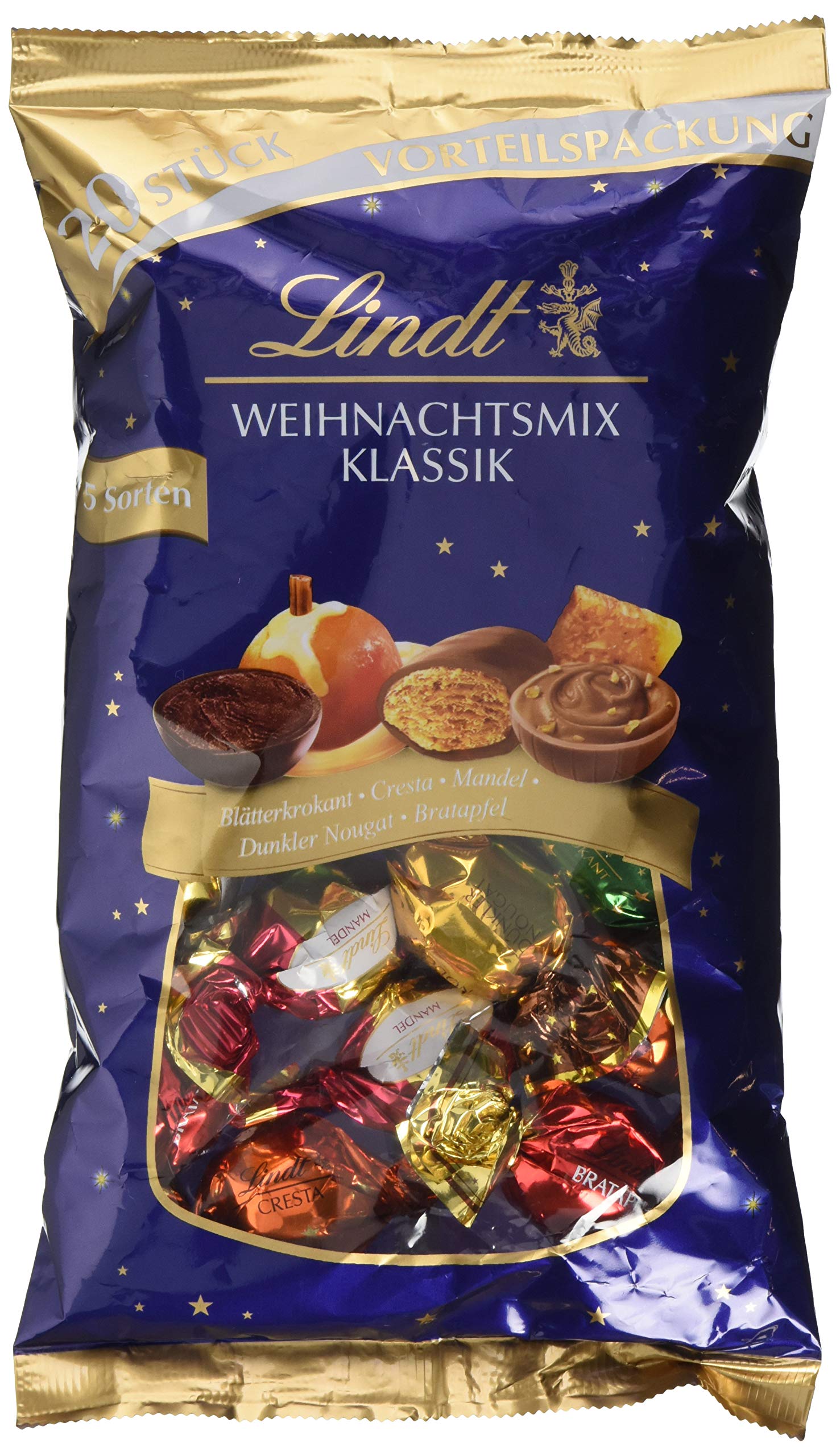 Lindt Klassiker XXL Mischbeutel 260 g