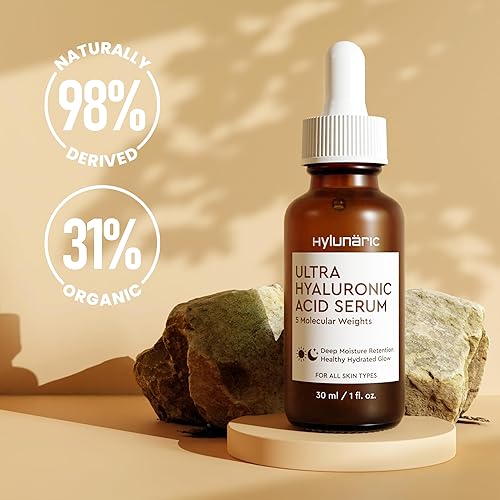 Miniatura 3 de Suero ácido para la cara, suero de ácido hialurónico de peso molecular mixto con alto peso molecular y bajo peso molecular, suero HA 98% natural y