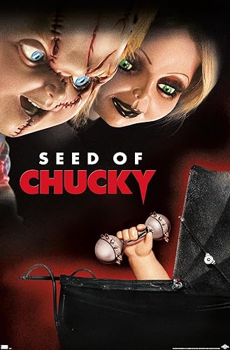 Trends International Child's Play Seed of Chucky - Póster de pared de una hoja, 22.375 x 34 pulgadas, versión premium sin marco