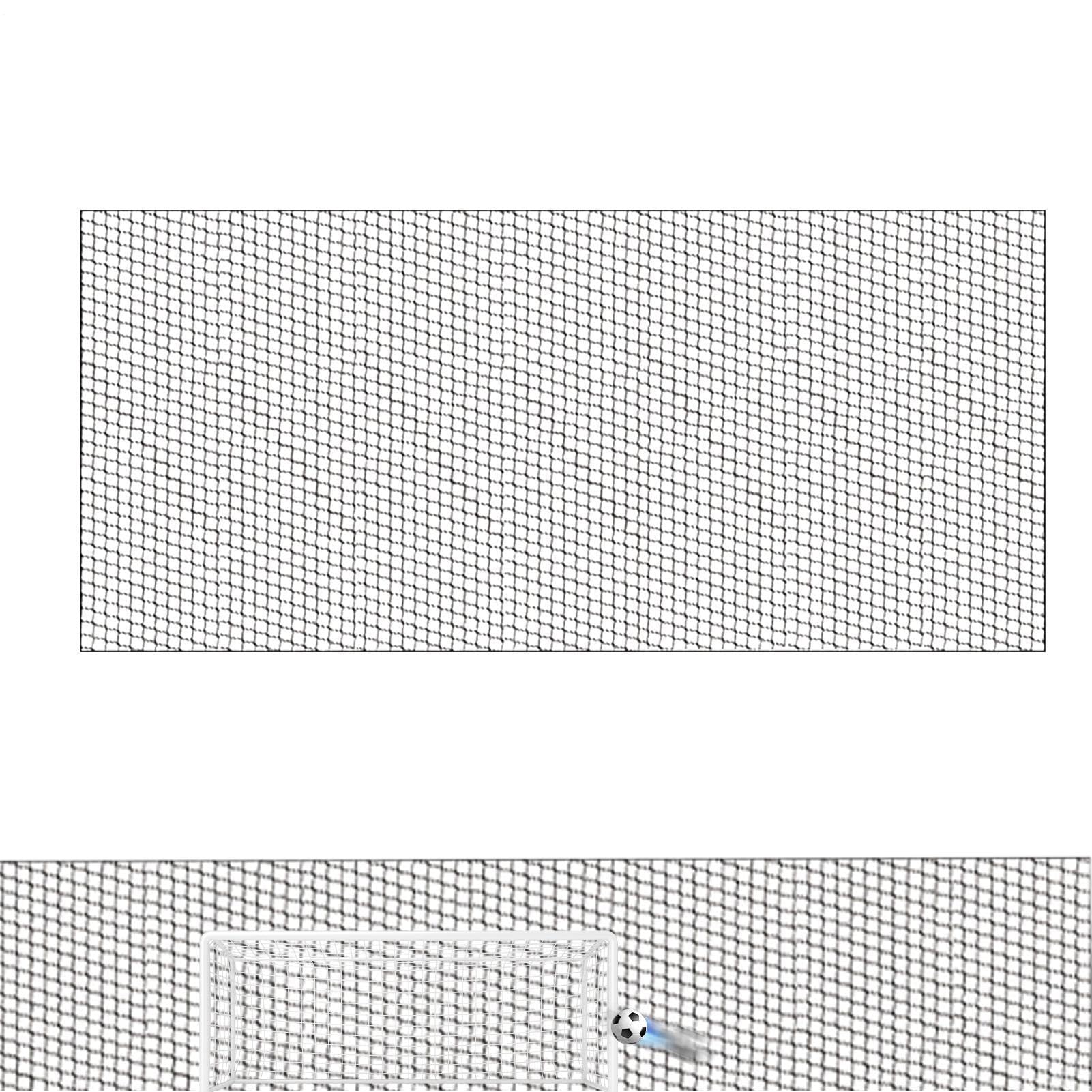 Rete di protezione per palloni, rete da calcio per cortile, forniture da calcio, rete sportiva per campo da baseball, allenamento, hockey, campo da colpire, 650 x 300 cm