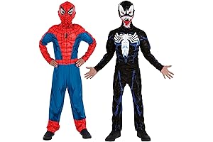 Party City Venom Costume for Kids: Morphing Marvel Muscle