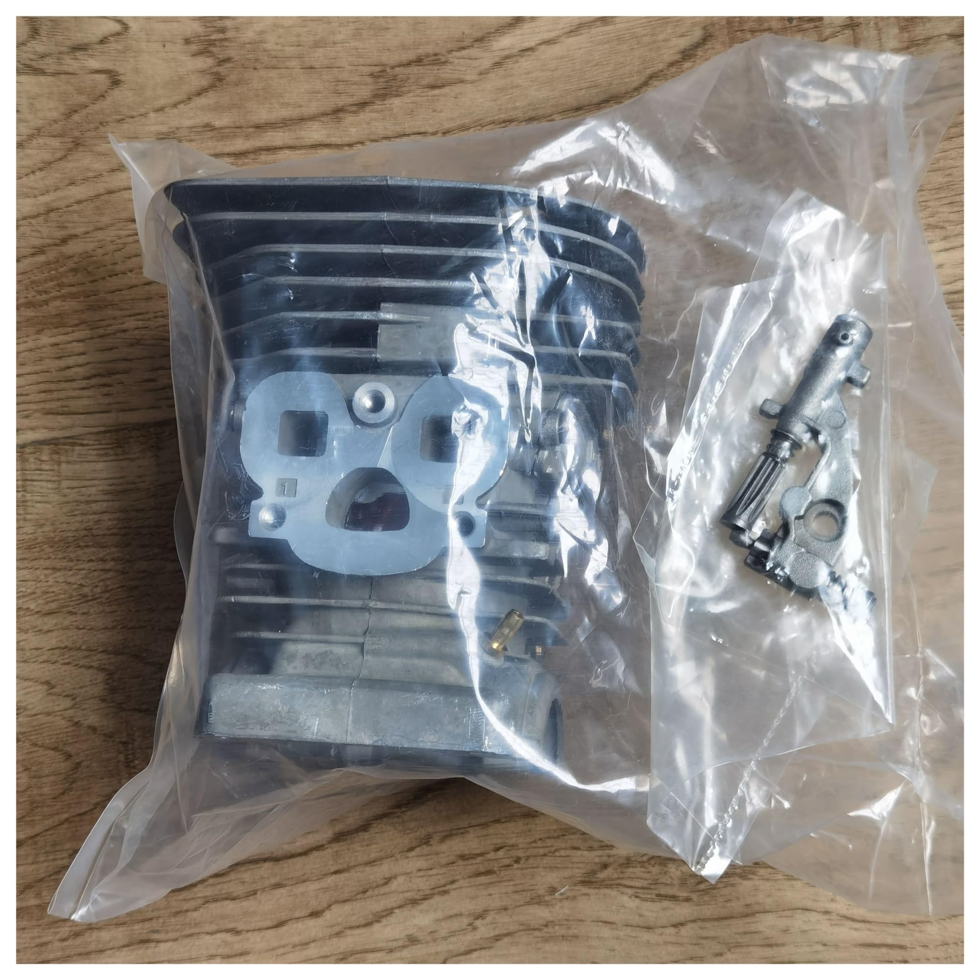 Ctasrim Cylinder And Pump 455 Cylinder Piston Kit 47Mm Compatible With 455 460 Replace 537 32 04-02 Chainsaw Parts(Cylinder And Pump)