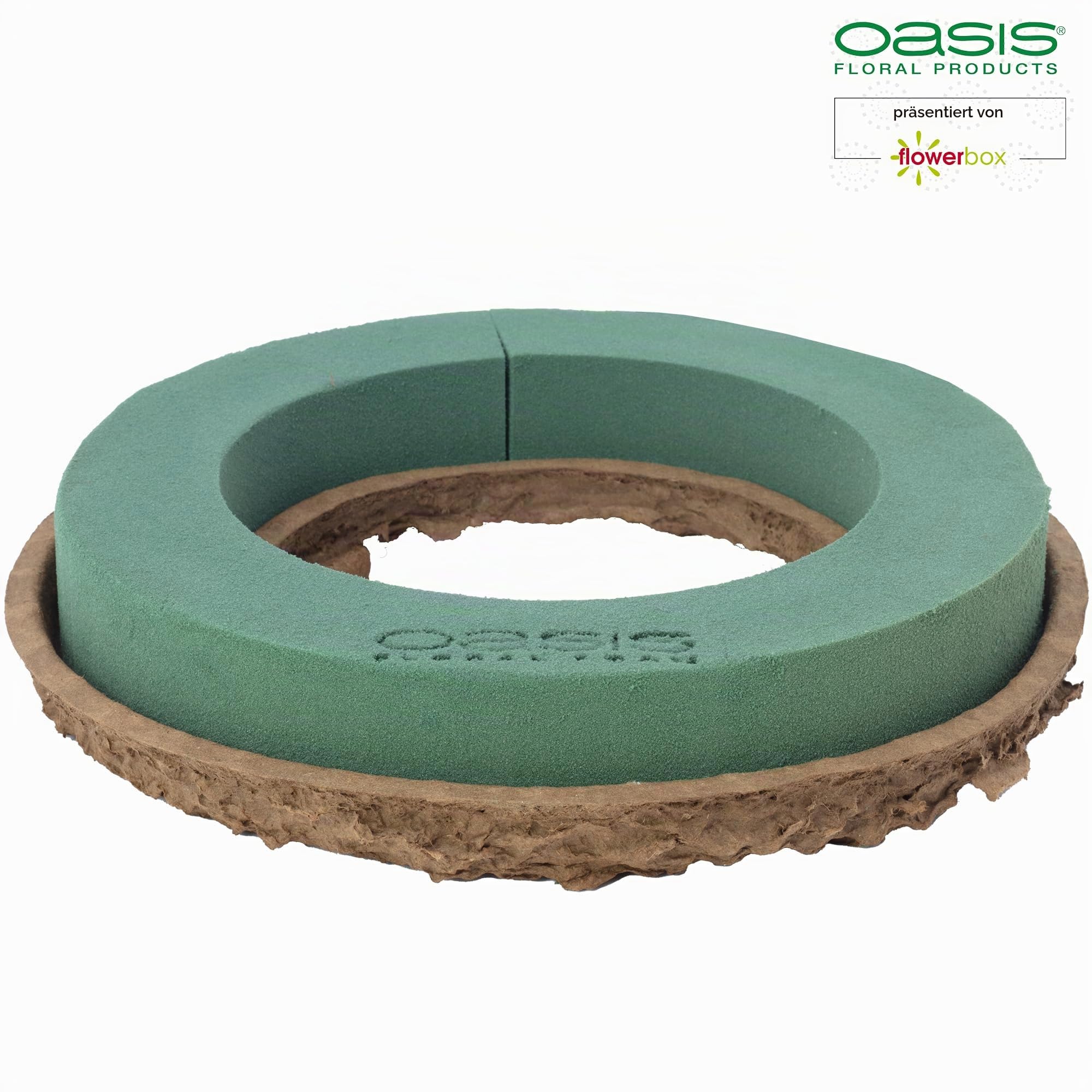 OASIS Steckschaum BIOLIT Ring Ø24cm Steckmasse Steckschwamm - 4 Stück