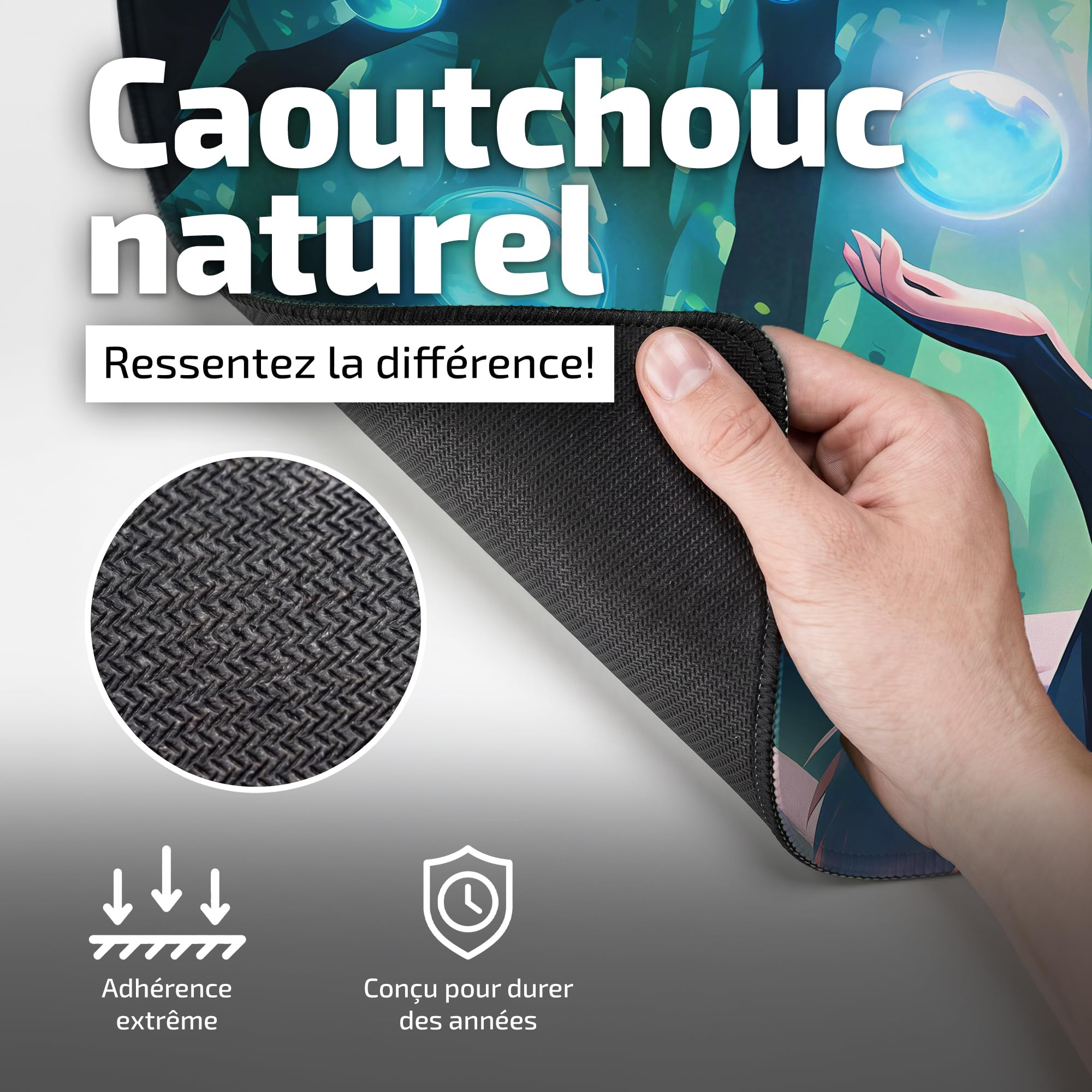 Tilt Tapis de Souris XXL Gaming 1000x500 mm - Fox Sorceress