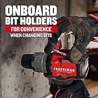 Vista 6 de CRAFTSMAN V20 Taladro de martillo inalámbrico de 1/2 pulgada, solo herramienta (CMCD726B)