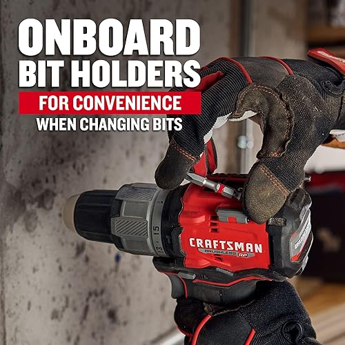 Miniatura 6 de CRAFTSMAN V20 Taladro de martillo inalámbrico de 1/2 pulgada, solo herramienta (CMCD726B)