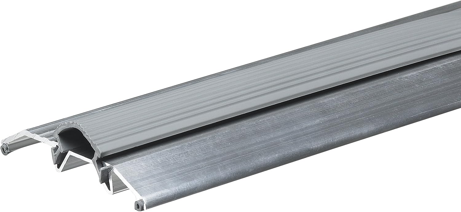 Frost King DT36/32A Aluminum Door Threshold, Low Profile, 3-3/4" x 32", Silver Silver 3-3/4" x 32"