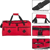 Amazon.com | 24 Inch 55 Liter Multi Pocket Duffle Bags for