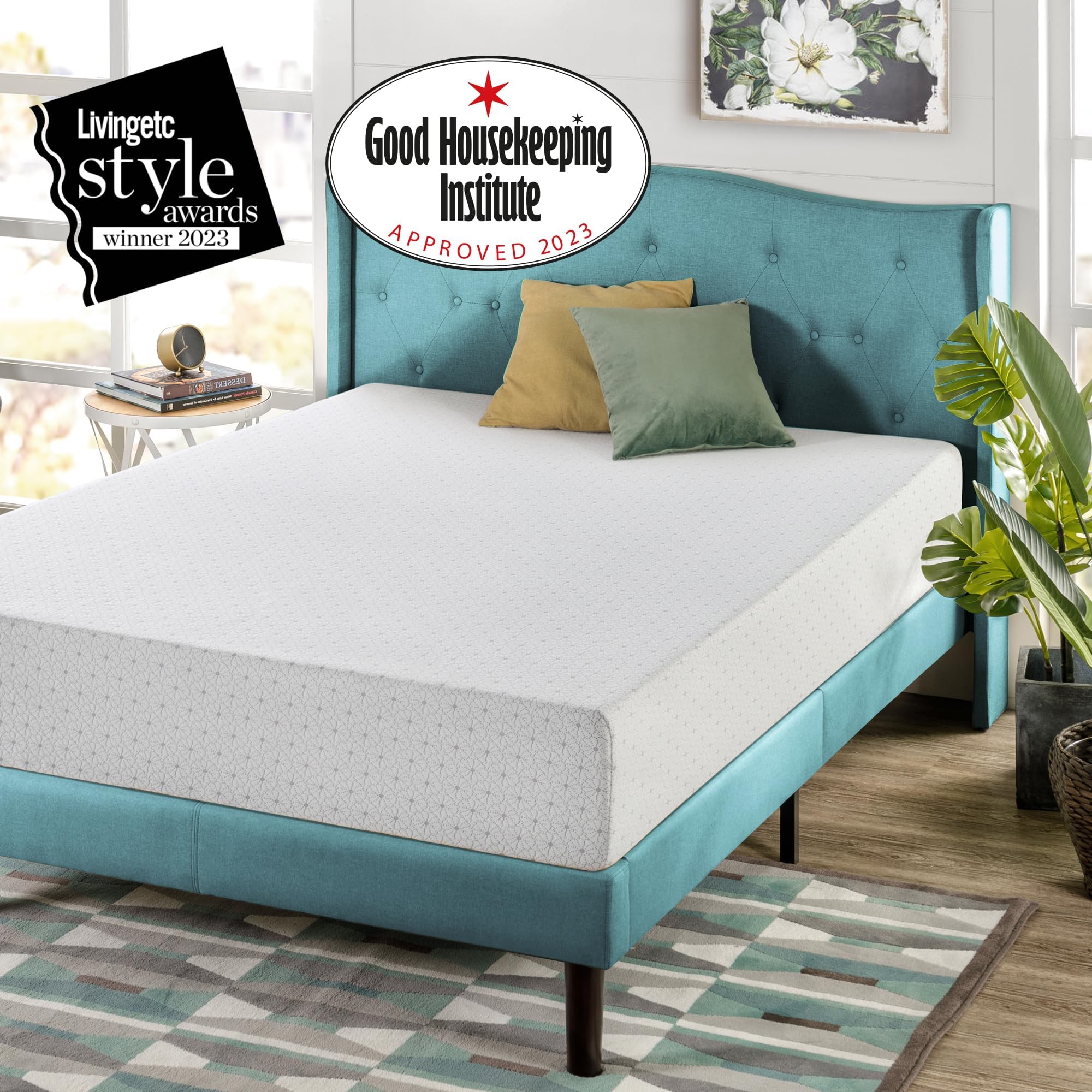 Yanis Latex Sense Dunlop 800 Mattress No Memory Foam Bed Mattress