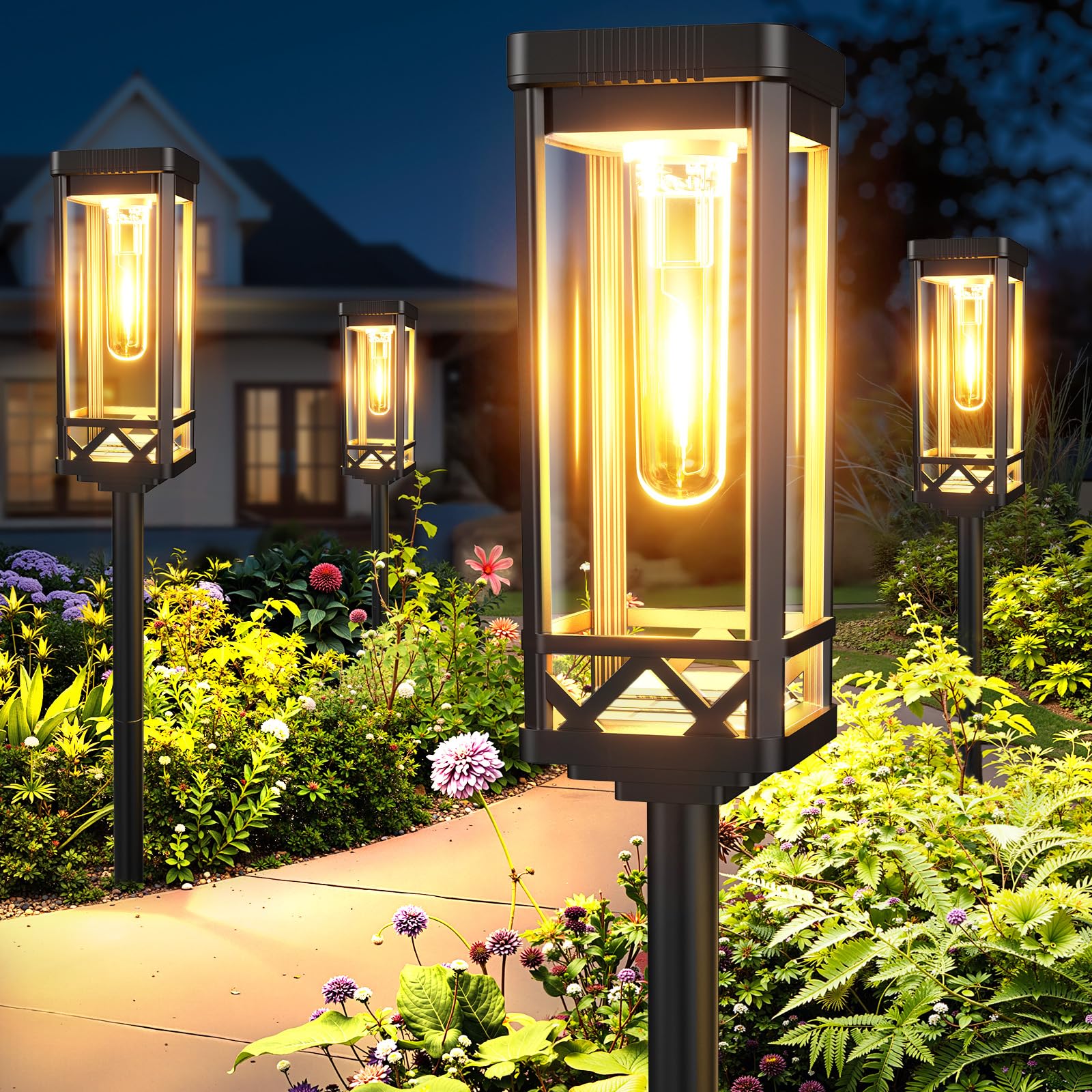 KOOPER Taller Solar Pathway Lights